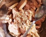 【お家居酒屋】鳥むねのたたき丼作り方7写真