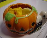 ハロウィンにかぼちゃクリーム作り方8写真