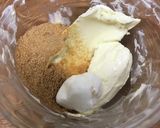 ブルーベリーベイクドチーズ風トースト作り方1写真