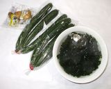 胡瓜わかめの三杯酢♪簡単基本作り方1写真