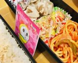 節約☆簡単一品！カニカマと卵のもやし炒め作り方8写真