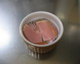 お弁当にハムエッグ作り方1写真
