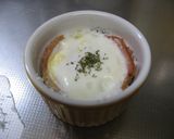 お弁当にハムエッグ作り方4写真