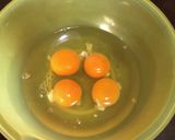さけるチーズの簡単卵焼き作り方1写真
