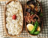 お弁当★和牛と小松菜の焦がしバター炒め作り方10写真