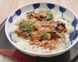 らふてー丼のだしかけご飯作り方3写真