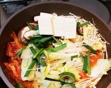 ピリ辛キムチチゲ~김치찌개作り方3写真
