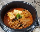 ピリ辛キムチチゲ~김치찌개作り方4写真
