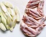 鶏肉のつけ蕎麦作り方1写真