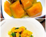 かぼちゃと春菊のサラダ 作り方6写真