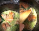 簡単！鮭のちゃんちゃん焼き風みそ汁♪作り方5写真