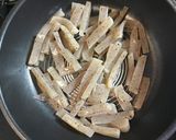 【腸活】きのこと蒟蒻の炒め煮【簡単】作り方3写真