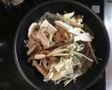 【腸活】きのこと蒟蒻の炒め煮【簡単】作り方4写真