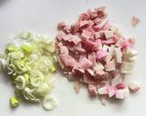 昭和レトロな炒飯　パラパラしっとり系作り方1写真