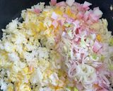 昭和レトロな炒飯　パラパラしっとり系作り方6写真
