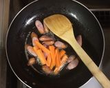 超簡単☆濃厚!からしマヨネーズ焼きそば♫作り方2写真