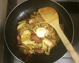 超簡単☆濃厚!からしマヨネーズ焼きそば♫作り方8写真