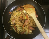超簡単☆濃厚！からしマヨネーズ焼きそば♫作り方10写真