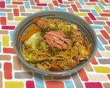 超簡単☆濃厚!からしマヨネーズ焼きそば♫作り方11写真