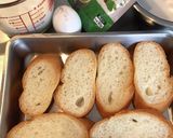 簡単バゲットで抹茶のフレンチトースト作り方1写真