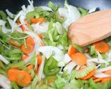 Ratatouille on rice作り方6写真