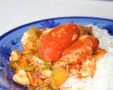 Ratatouille on rice作り方13写真