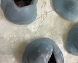 青いイチゴ大福〜バタフライピーティー〜作り方13写真