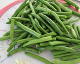 いんげんのにんにく醤油炒め作り方1写真