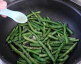いんげんのにんにく醤油炒め作り方4写真