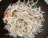 カラフルもやし炒め作り方3写真