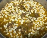 麻婆丼作り方5写真