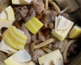 タンシタと筍の煮つけ作り方7写真