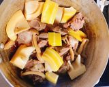 タンシタと筍の煮つけ作り方9写真
