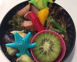 卯月28日　牛丼弁当作り方6写真