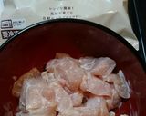 簡単！お肉柔らか♪鶏胸肉のオイマヨ炒め作り方1写真