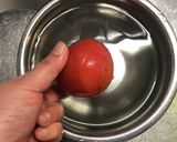 湯沸かし不要!トマトの皮むき作り方5写真