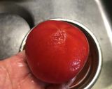 湯沸かし不要!トマトの皮むき作り方7写真