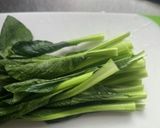 シラスと小松菜の煮びたし作り方1写真