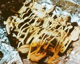 材料3つ！ しいたけのマヨ焼き作り方5写真
