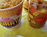 カップカレーヌードルにチーズを増して・・作り方6写真