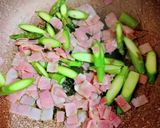 アスパラとベーコンの和風パスタ作り方3写真