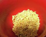 コールスローにチキンラーメンまぶし作り方5写真