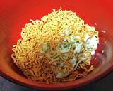 コールスローにチキンラーメンまぶし作り方7写真