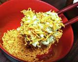 コールスローにチキンラーメンまぶし作り方8写真