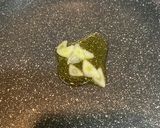 豆苗ペペロンチーノ作り方2写真