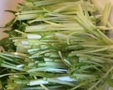 白菜と水菜と肉団子ラーメン作り方2写真