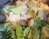 白菜と水菜と肉団子ラーメン作り方4写真