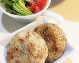 我が家の焼きおにぎり　キャンプ飯作り方5写真