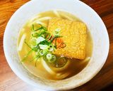 そば湯きつねうどん作り方4写真