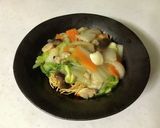 皿うどん（市販のスープの素付き使用）作り方11写真